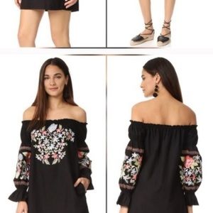 NWT Free People floral strapless dress